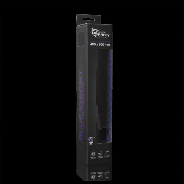 White Shark PODLOGA ZA MIŠ GMP-2101 BLACK KNIGHT 40x30cm - Slika 3