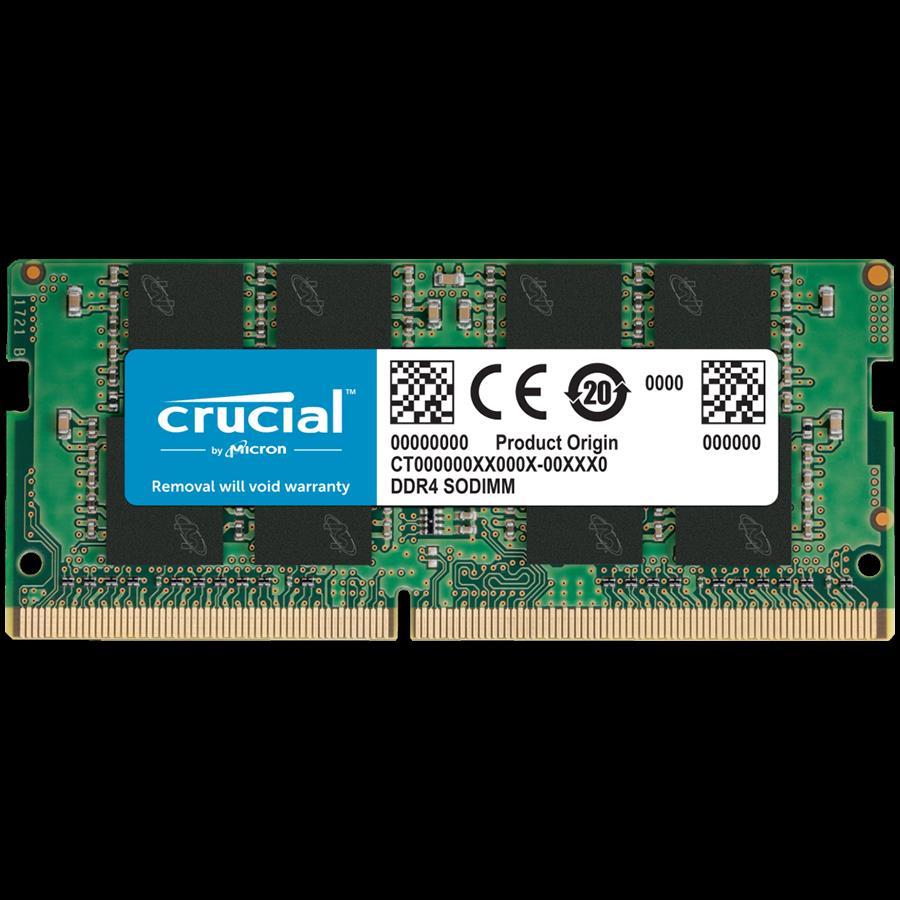 CRUCIAL Basics 16GB DDR4-2666 SODIMM CL19 (8Gbit/16Gbit), CB16GS2666