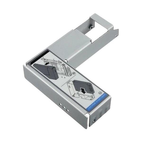 Hard Drive Bracket Converter 2.5'' to 3.5''. Install a 2.5'' SATA/SAS/SSD drive in the 3.5'' Tray, 09W8C4-14