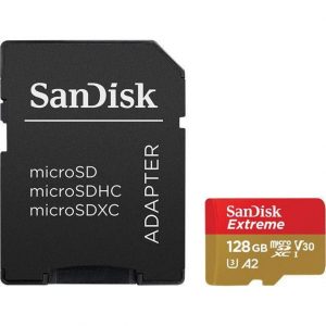 Memorijska kartica SanDisk Extreme microSDXC, A1, V30, U3 64GB, SDSQXAH-064G-GN6MA