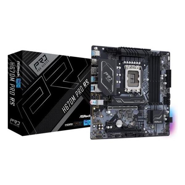Asrock Intel LGA1700 H670M PRO RS