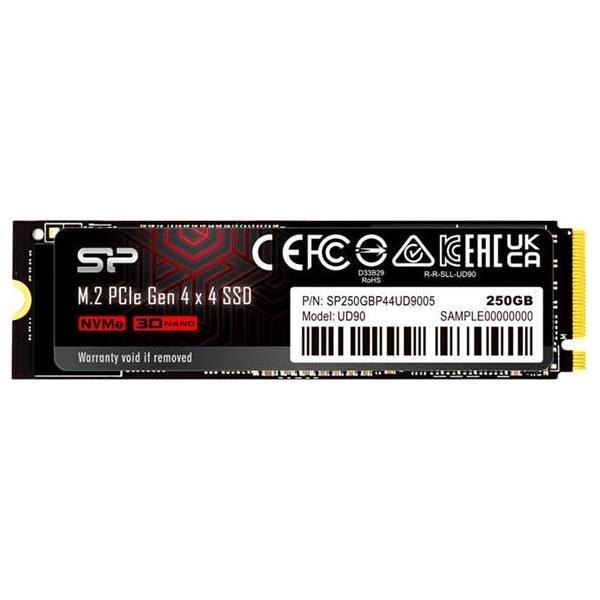 SILICON POWER M.2 2280 PCIe 250GB SSD, SP250GBP44UD9005 - Slika 2