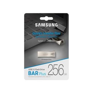 SAMSUNG BAR PLUS 256GB Champagne Silver, MUF-256BE3/APC