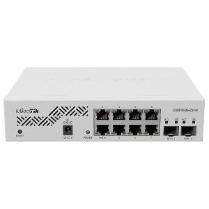 Mikrotik Cloud Smart Switch 610-8G-2S IN, 8 x GbE, 2 x SFP, CSS610-8G-2S+IN