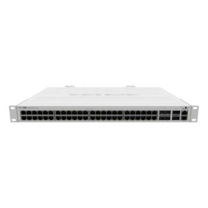 MikroTik ( CRS354-48G-4S 2Q RM) Cloud Router Switch with 48 x 1GbE RJ45 ports 4 x 10G SFP 2 x 40G QSFP ports ROS LVL5, CRS354-48G4S2QRM