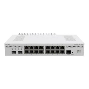 MikroTik Cloud Core Router 2004-16G-2S PC with RouterOS L6 license, CCR200416G-2S+PC
