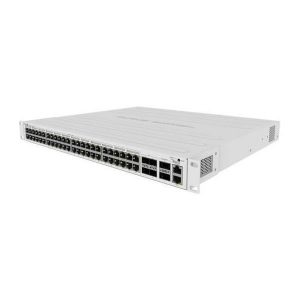 MikroTik (CRS354-48P-4S 2Q RM) Cloud Router 54 Port Switch (48x 1GbE PoE 4x 10G SFP 2x 40G SFP ), CRS35448P4S2QRM