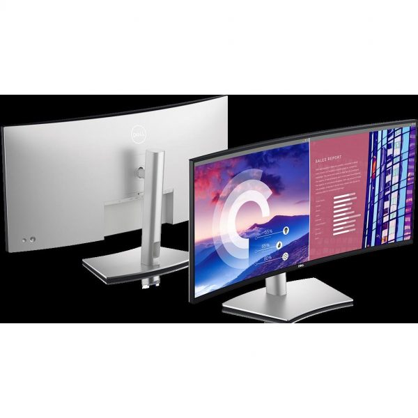 Dell Flat panel 38" U3821DW with USB-C and RJ45