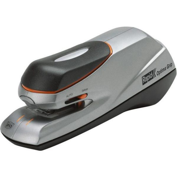 Stroj za spajanje do 20 listova stolni električni Optima Grip Rapid 2102349 crno/srebrni