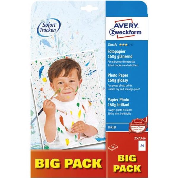 Papir Ink Jet foto premium sjajni 160g A4 pk60 Zweckform 2573-60