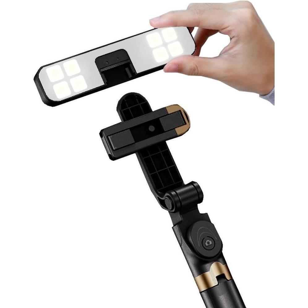 Selfie stick LED RING tripod + remote control black SSTR-20, 5903396150821 - Slika 2