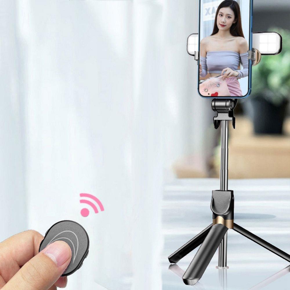 Selfie stick LED RING tripod + remote control black SSTR-20, 5903396150821 - Slika 6