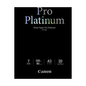 Canon Pro Platinum Pho PT101 - A3 - 20L, 2768B017