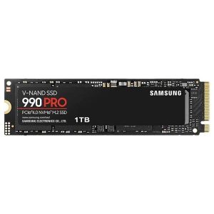 SAMSUNG 990 PRO SSD 1TB M.2 NVMe PCIe 4.0 , MZ-V9P1T0BW