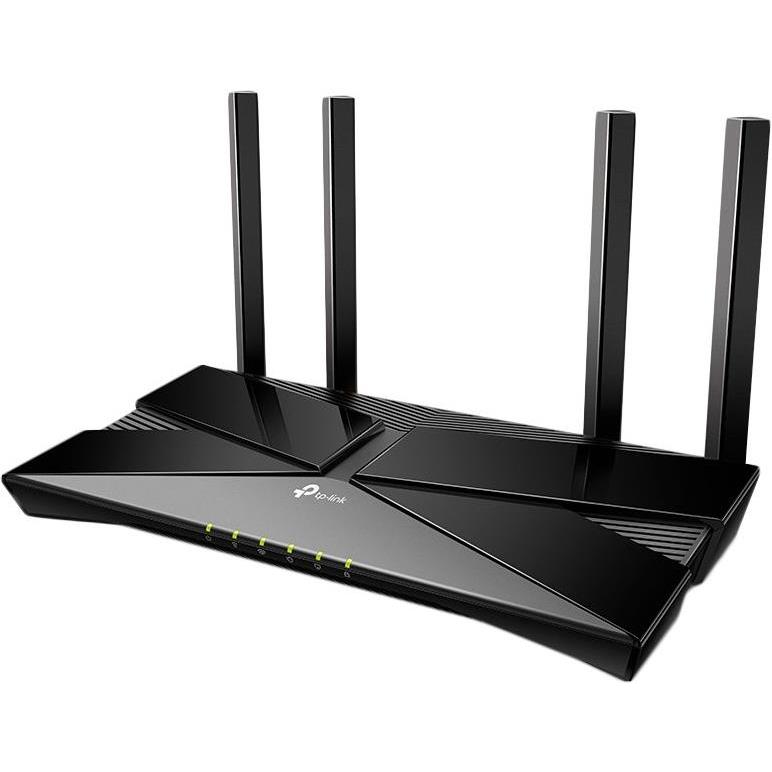 TP-Link AX1500 Wi-Fi 6 Router, Broadcom 1.5GHz Tri-Core CPU, 1201Mbps at 5GHz+300Mbps at 2.4GHz, 5 Gigabit Ports,4 Antennas,Downlink and Uplink OFDMA,MU-MIMO,1024QAM,Smart Connect,Beamforming,Access P - Slika 2