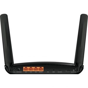 TP-Link AC1200 4G LTE Advanced Cat6 Gigabit Router, build-in 300Mbps 4G+ LTE Advanced modem, LTE-FDD/LTE-TDD/DC-HSPA+/HSPA+/HSPA/UMTS, with 3x10/100/1000Mbps LAN ports and 1x10/100/1000Mbps LAN/WAN po