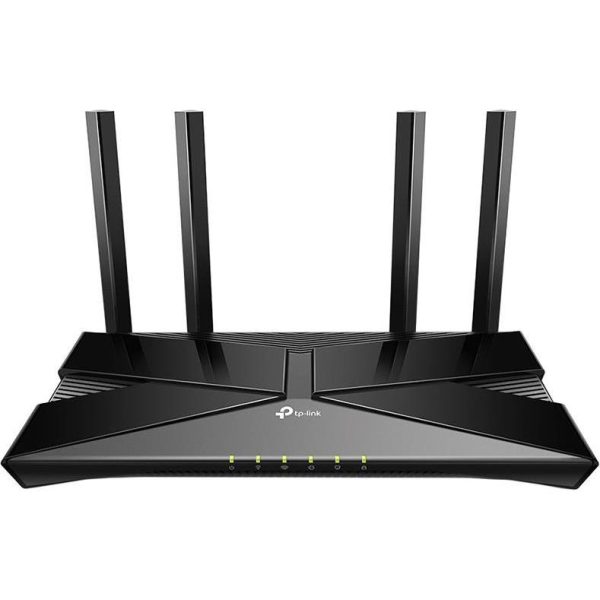 AX3000 Dual-Band Wi-Fi 6 RouterSPEED: 574 Mbps at 2.4 GHz + 2402 Mbps at 5 GHz SPEC: 4× Antennas, 1× Gigabit WAN Port + 4× Gigabit LAN Ports, 1024-QAM, OFDMA, HE160FEATURE: Tether App, WPA3, Access Po
