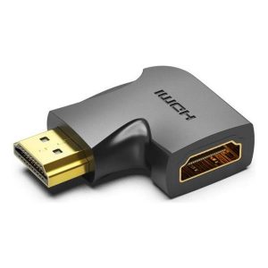 Vention HDMI 270 Degree Male to Female Vertical Flat Adapter Black, AIQB0