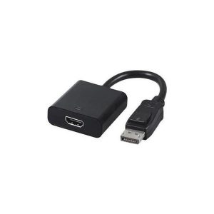Gembird DisplayPort to HDMI adapter cable, black, A-DPM-HDMIF-002