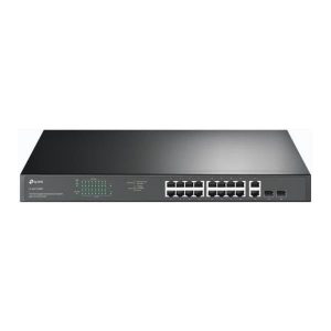TP-Link 18-Port Gigabit Rackmount PoE Switch with 16 PoE 2 x Combo, TL-SG1218MP