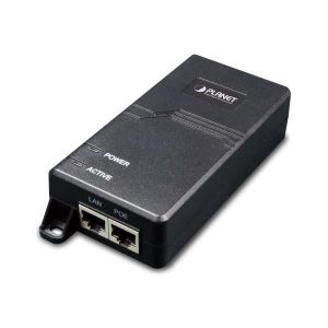 Planet Single Port Ultra POE Injector (60 Watts) w internal power End-Span Mid-Span, POE-173