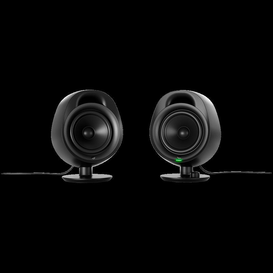 SteelSeries I Arena 3 I Gaming Speakers I 2.0 / 4'' drivers / PC wired / Aux, and wired headset w/o cable swaping / Bluetooth for wireless audio / Tilt / 10-band Parametric EQ / Simulate surround soun