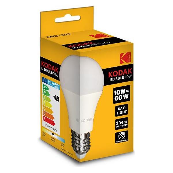 KODAK ŽARULJA LED A60 E27 806LM DAY 10W/60W NON DIM, 418685