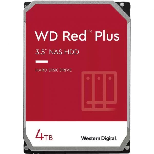 WD Red Plus 4TB SATA 6Gb/s 3.5inch HDD, WD40EFPX