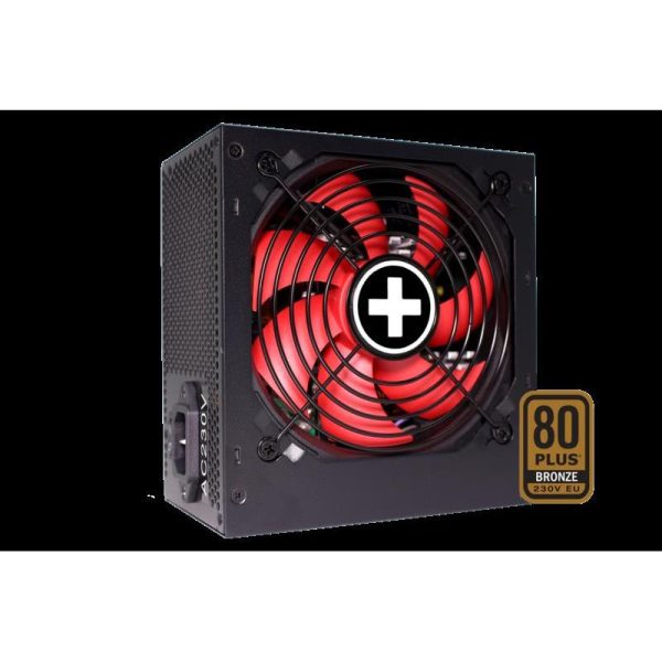 Xilence 550W Gaming, ATX 2.4 80+ BRONZE, aktivan PFC, 2×PCIe, 6×SATA, 20+4-pina, 120mm ventilator, crno, XN215