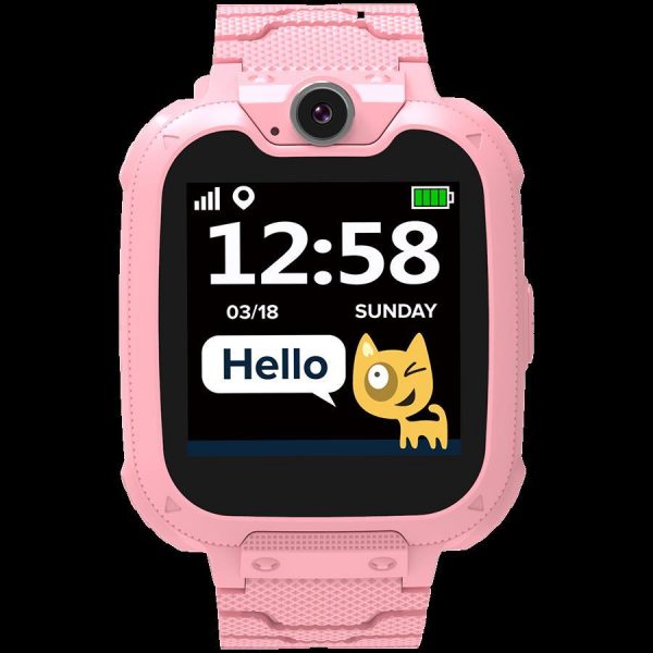 Kids smartwatch, CNE-KW31RR, 1.54 inch colorful screen, Camera 0.3MP, Mirco SIM card, 32+32MB, 7 games inside, 380mAh battery, iOS and android, CNE-KW31RR - Slika 5