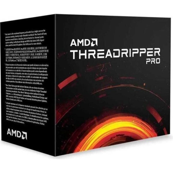 AMD CPU Desktop Ryzen Threadripper PRO 5965WX (24C/48T,3.8GHz/4.5GHz,140MB,280W,sWRX8) box, 100-100000446WOF