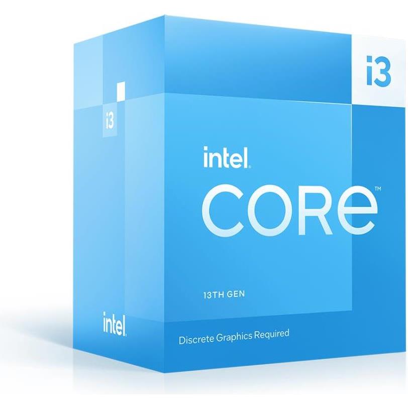 Intel CPU Desktop Core i3-13100F (3.4GHz, 12MB, LGA1700) box, BX8071513100FSRMBV