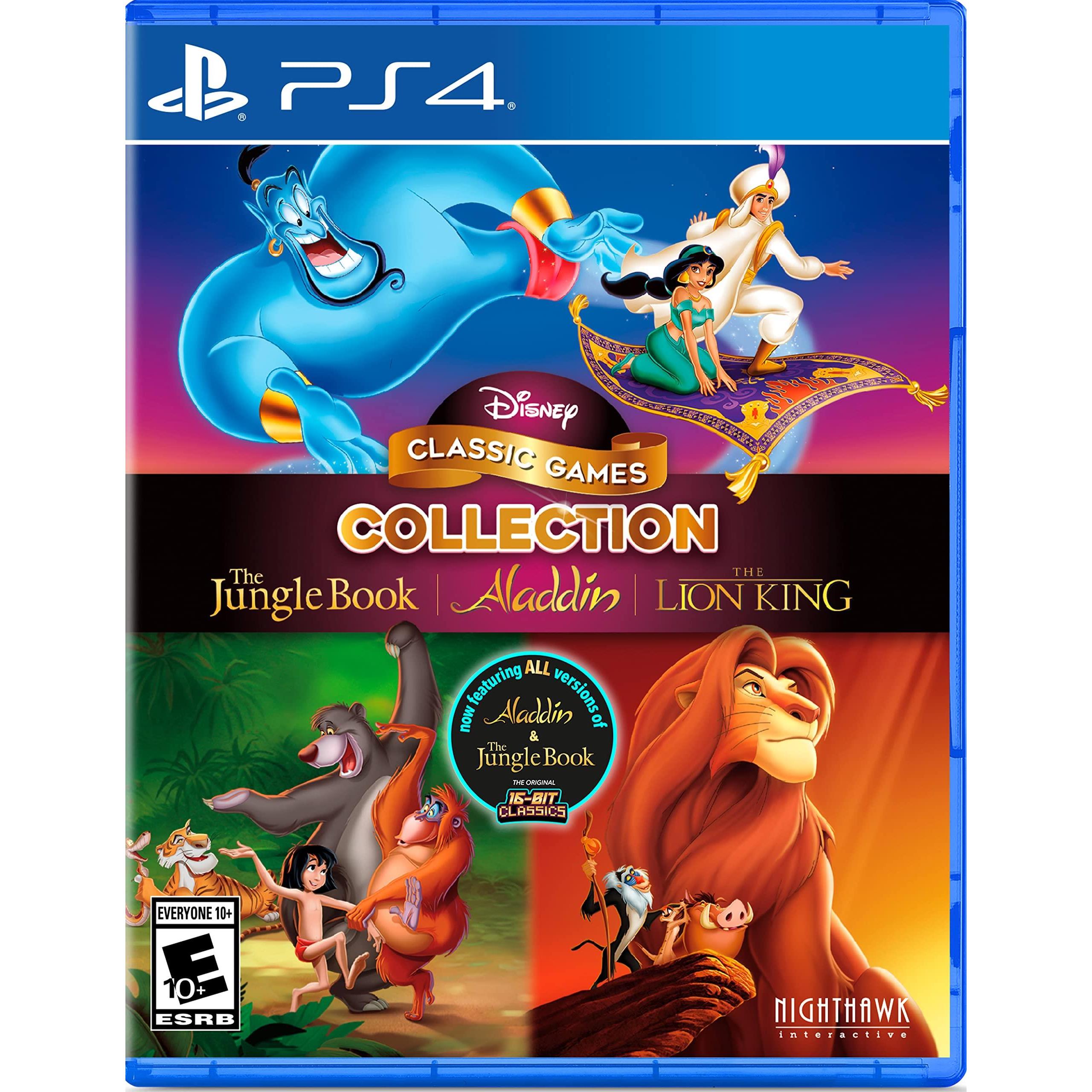 Disney Classic Games Collection (Jungle Book, Aladdin / The Lion King) PS4, DCGCPS4