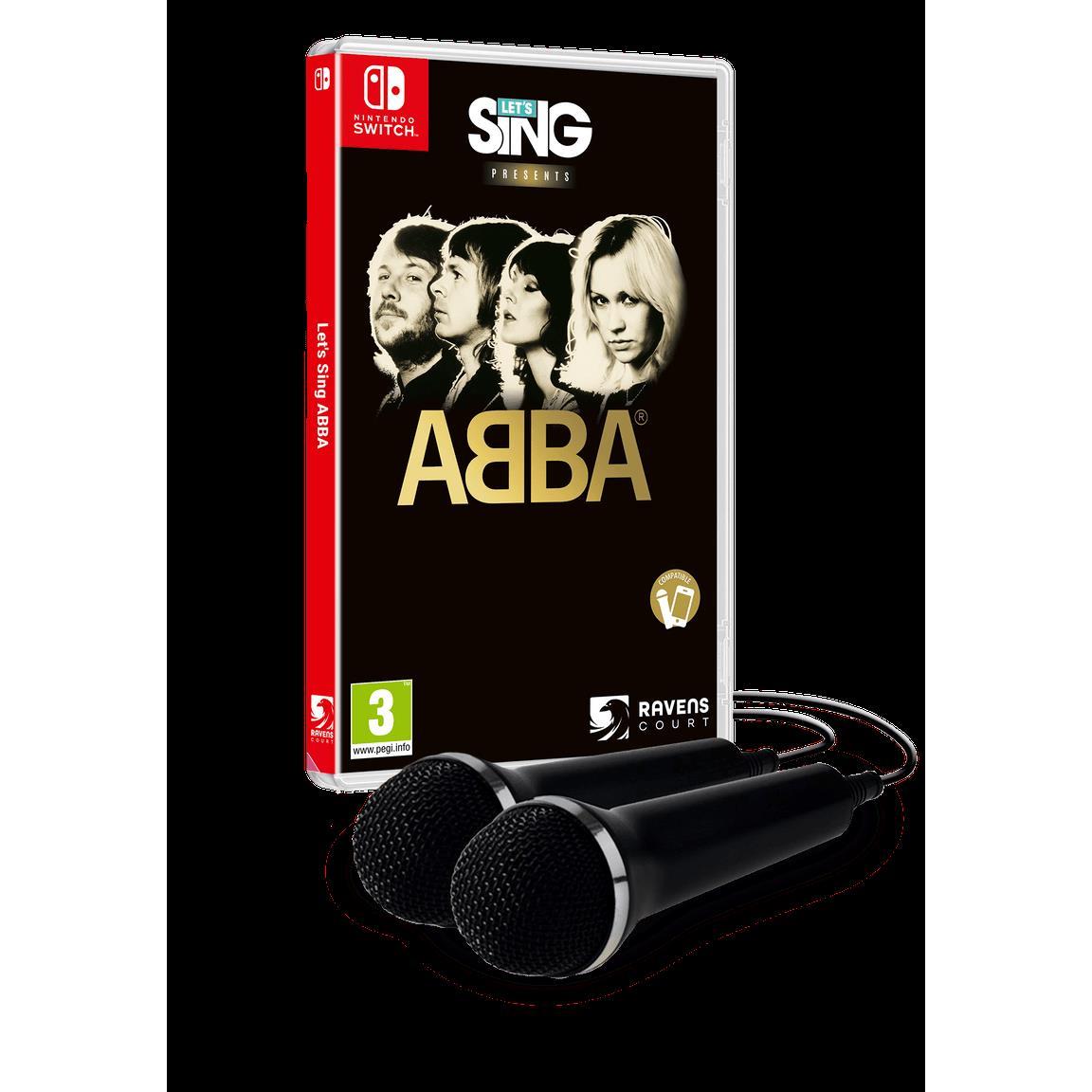 Let's Sing: ABBA - Double Mic Bundle Switch, LSADMBNSW