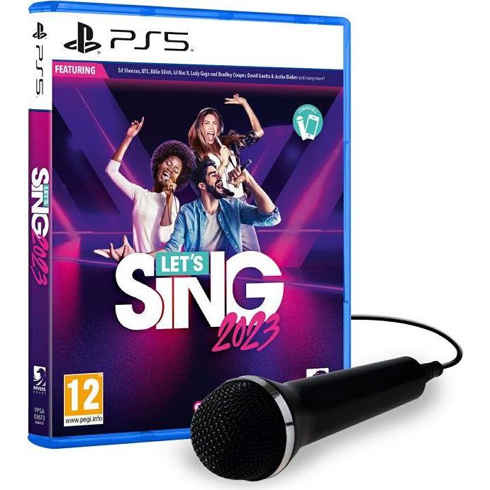 Let's Sing 2023 - Single Mic Bundle PS5, LS2023SMPS5
