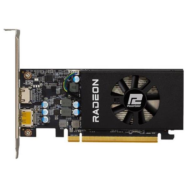 POWERCOLOR RX6400 LP 4GB GDDR6, AXRX 6400 LP 4GBD6-DH