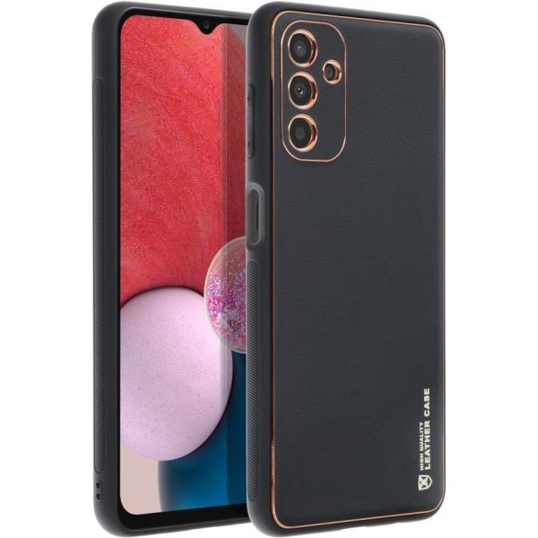 Maskica LEATHER Case for SAMSUNG Galaxy A13 5G / A04S black - Slika 2