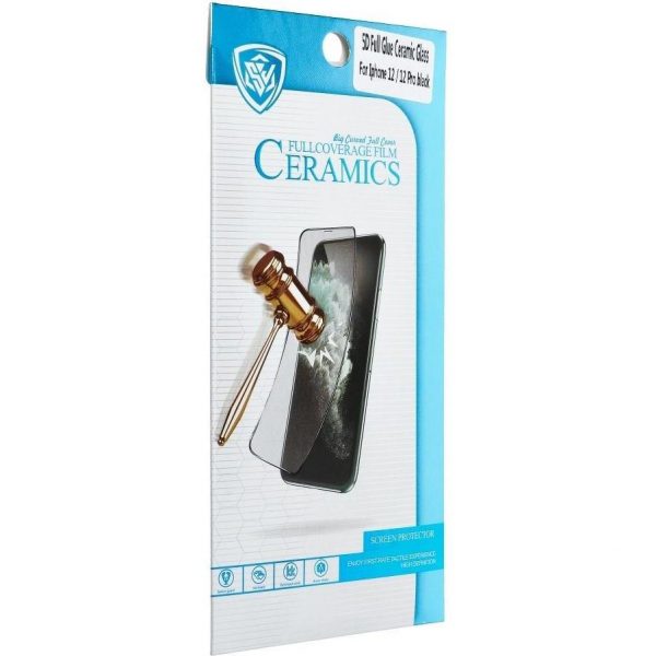 Zaštitno staklo 5D Full Glue Ceramic Glass - for Xiaomi Redmi 10 black - Slika 2