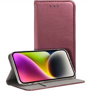 Torbica Smart Magneto za SAMSUNG A13 5G / A04S burgundy