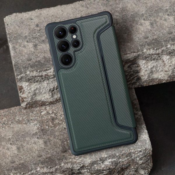 Maskica RAZOR Book for SAMSUNG A33 5G dark green - Slika 5