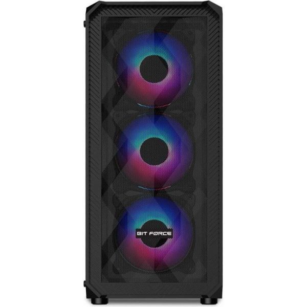 Bit Force PALADIN CF-4 Gaming Midi Tower ATX kućište bez napajanja, crno, 2911118 - Slika 2