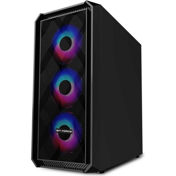 Bit Force PALADIN CF-4 Gaming Midi Tower ATX kućište bez napajanja, crno, 2911118 - Slika 4