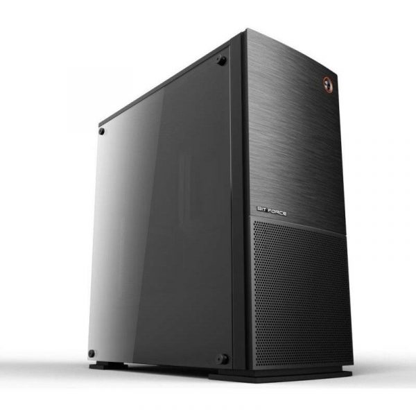 Bit Force ONYX AW-1 Midi Tower Gaming PC ATX kućište bez napajanja, crno, 2911107