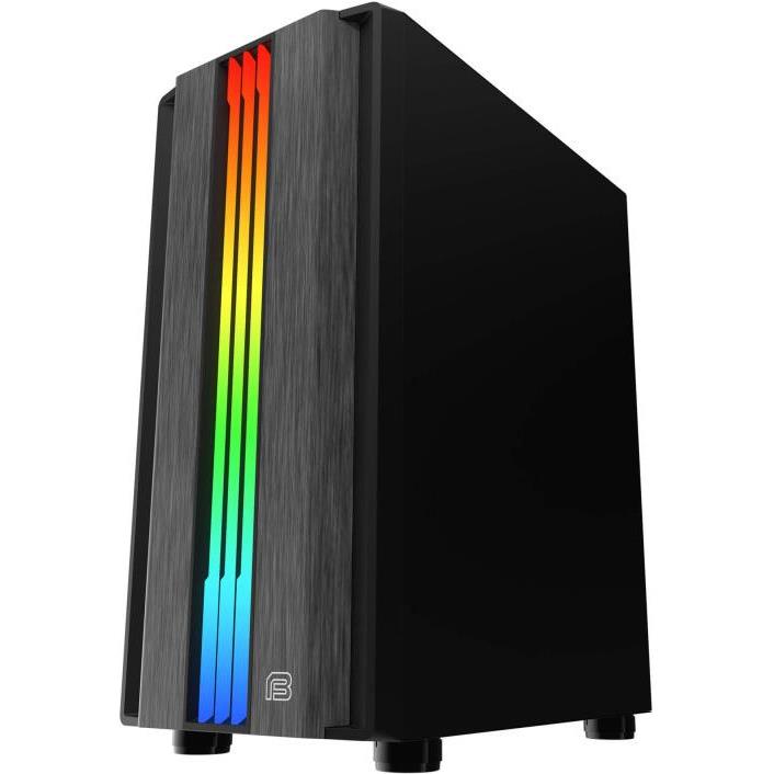 Bit Force POLARIS RGB-2 Midi Tower RGB Gaming PC ATX kućište bez napajanja, crno, 2911106 - Slika 3