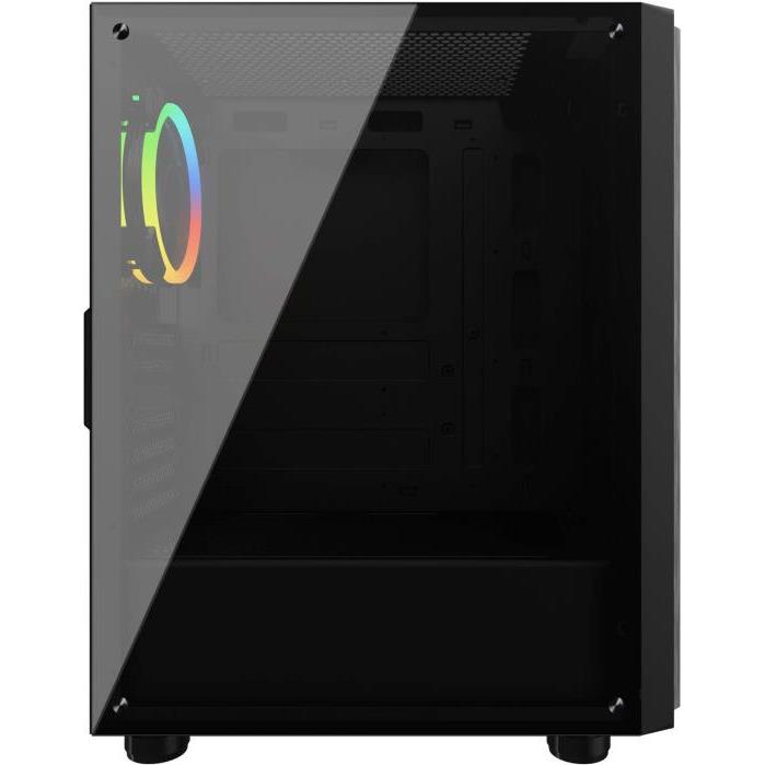 Bit Force POLARIS RGB-2 Midi Tower RGB Gaming PC ATX kućište bez napajanja, crno, 2911106 - Slika 4