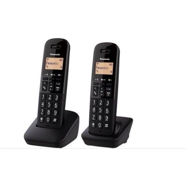 PANASONIC telefon bežični KX-TGB612FXB crni, TWIN - Slika 2