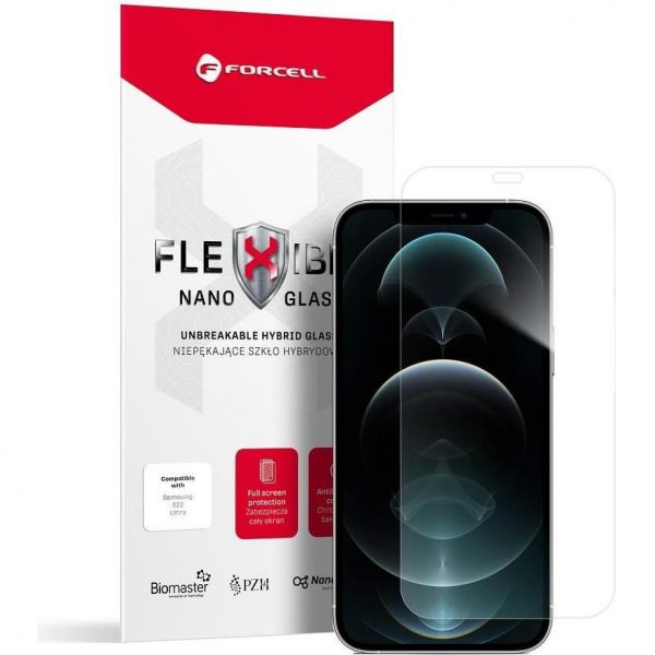 Zaštitno staklo Forcell Flexible Nano Glass for Iphone 12 Pro Max