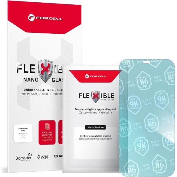 Zaštitno staklo Forcell Flexible Nano Glass for Iphone 13/13 Pro/14 - Slika 2
