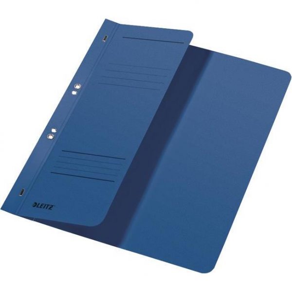 Fascikl-polufascikl karton s mehanikom A4 F7 Leitz 37400035 plavi, 000010011