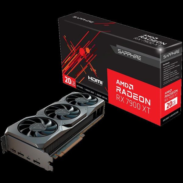 AMD SAPPHIRE RADEON RX 7900 XT GAMING OC 20GB GDDR6 320bit, 2400MHz/ 20Gbps, 2xDP, 1x HDMI, USB-C, 3 fan, 3 slot - Slika 6
